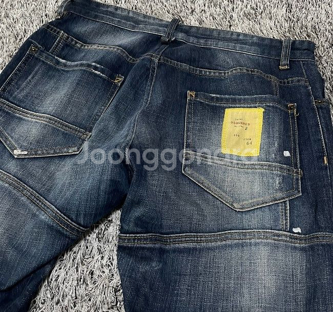 디스퀘어드2 청바지 데님청바지 데님팬츠 33인치--3