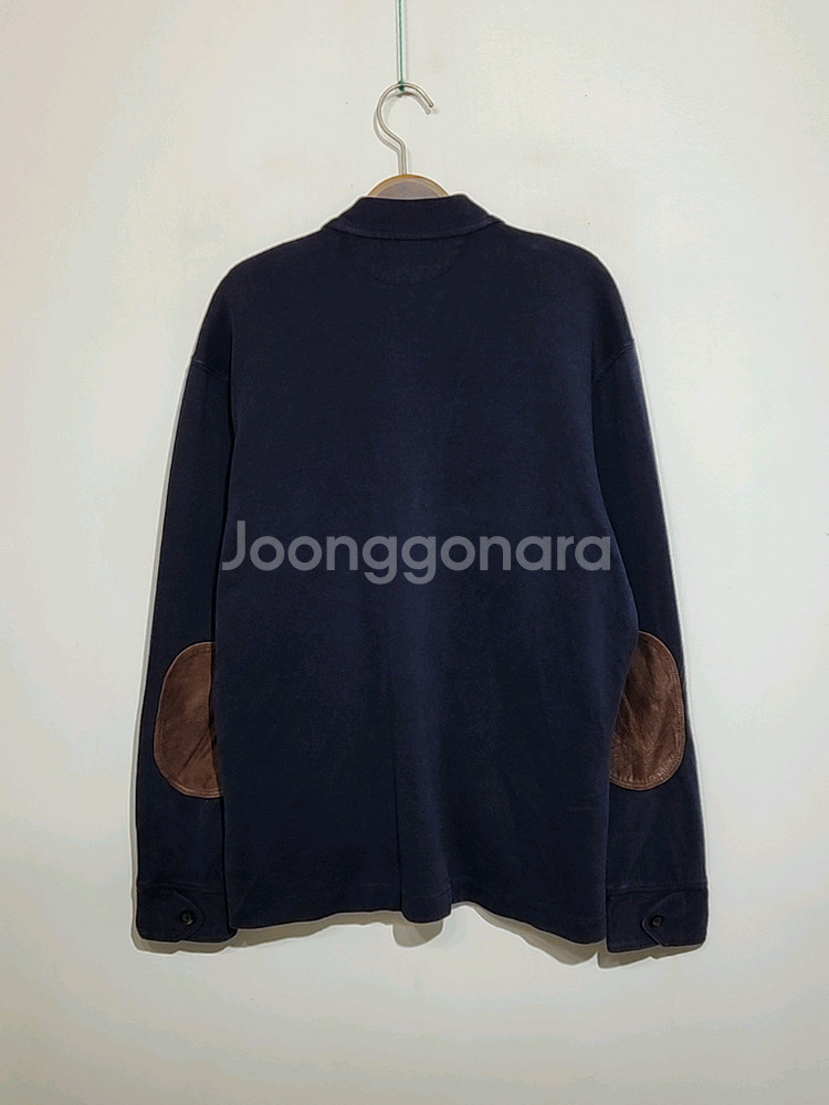 (L) 랄프로렌 폴로 가디건 네이비 포켓 브이넥 캐주얼--4