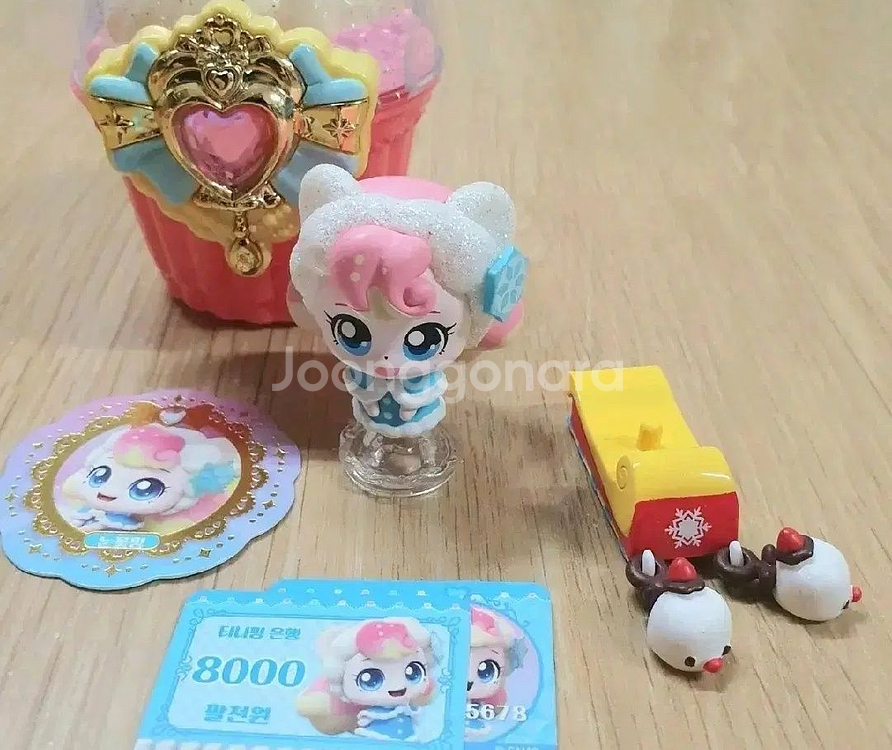 티니핑 눈꽃핑 피규어--0