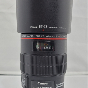 캐논 EF 100MM 2.8 IS (백마엘) 팝니다