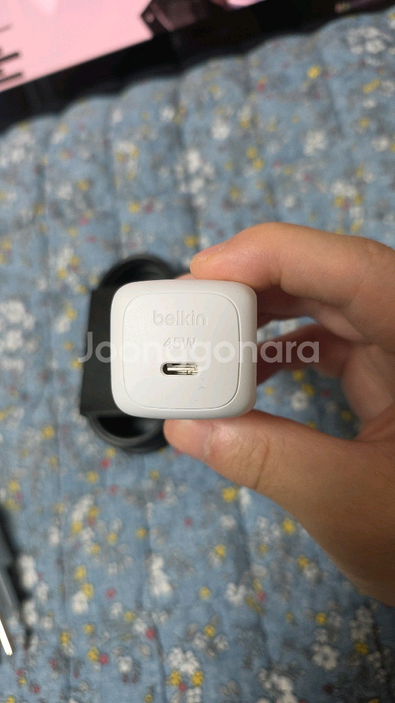 벨킨 45W 단일 + 삼성 1.8M 케이블--1