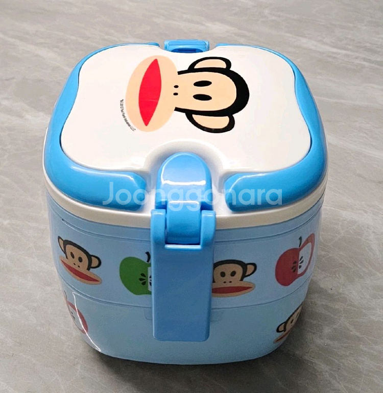 폴프랭크 2단 도시락 단품 새상품--1