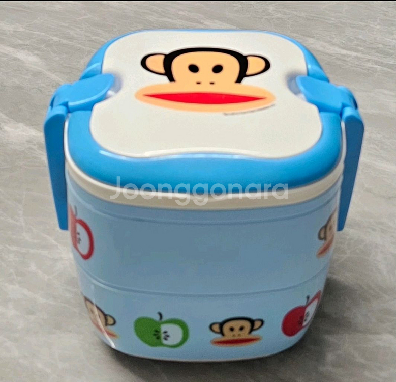 폴프랭크 2단 도시락 단품 새상품--0