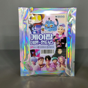 케이팝데몬헌터스 랜덤 포카 사자보이즈 포토 카드 케데헌