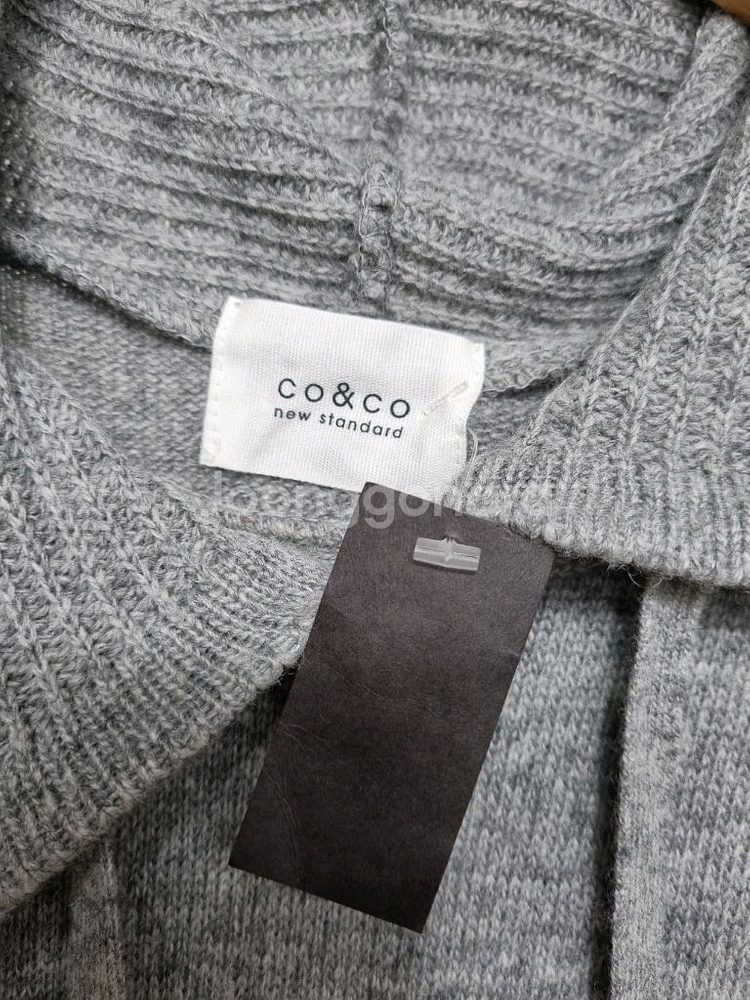 (새상품) 예쁜 후드 니트원피스--3