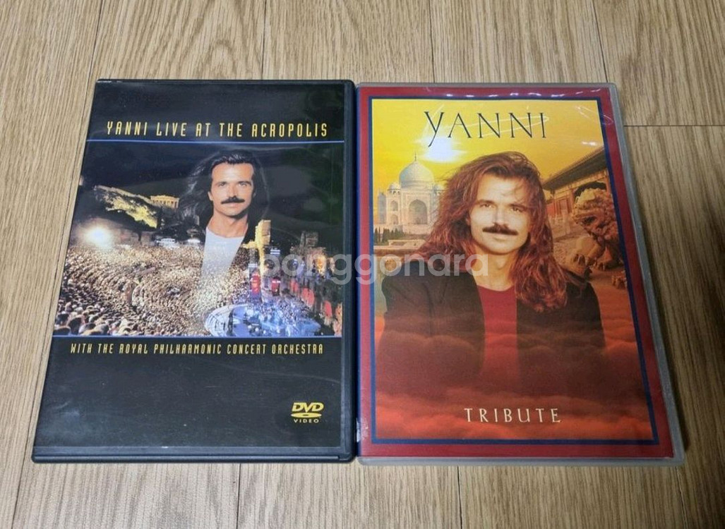 DVD 야니 2종세트 (2disc)아크로폴리스+트리뷰트--0