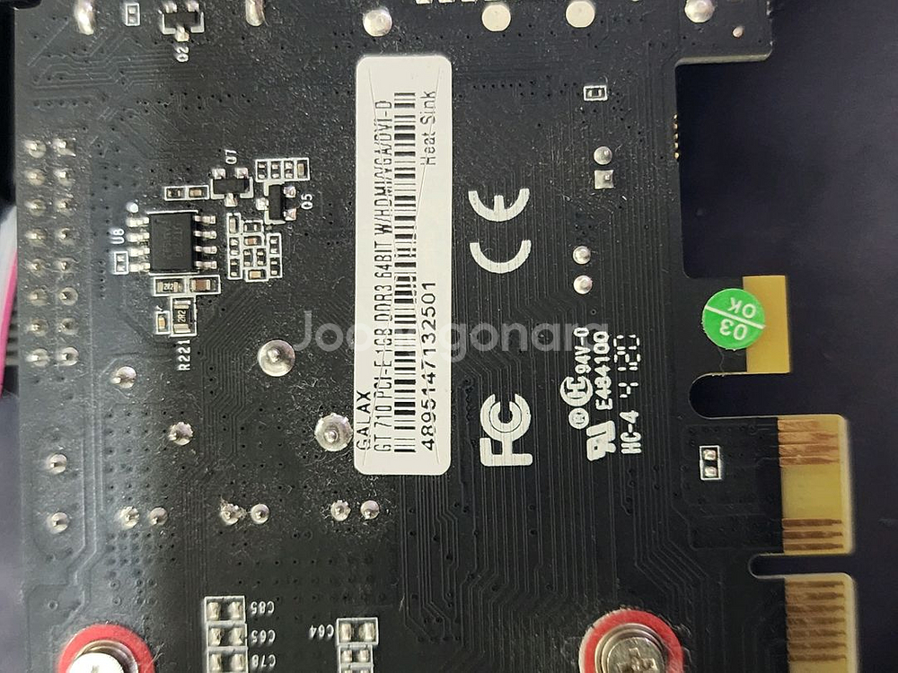 (안산) GT 710 무전원 그래픽카드 (LP 가능)--1