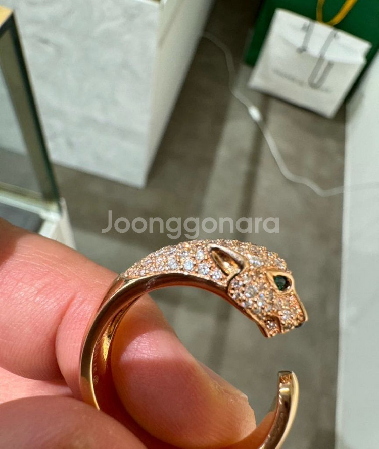 까르띠에주문제작금반지--2