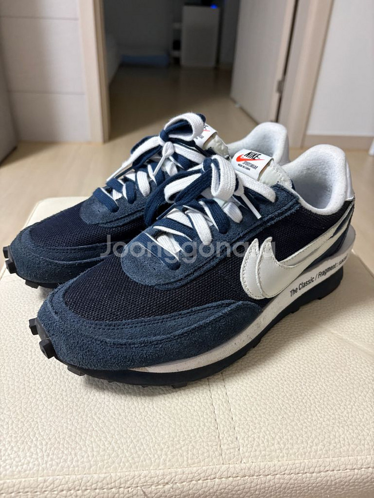 나이키 LD와플 사카이 x Fragment 네이비 (사--1