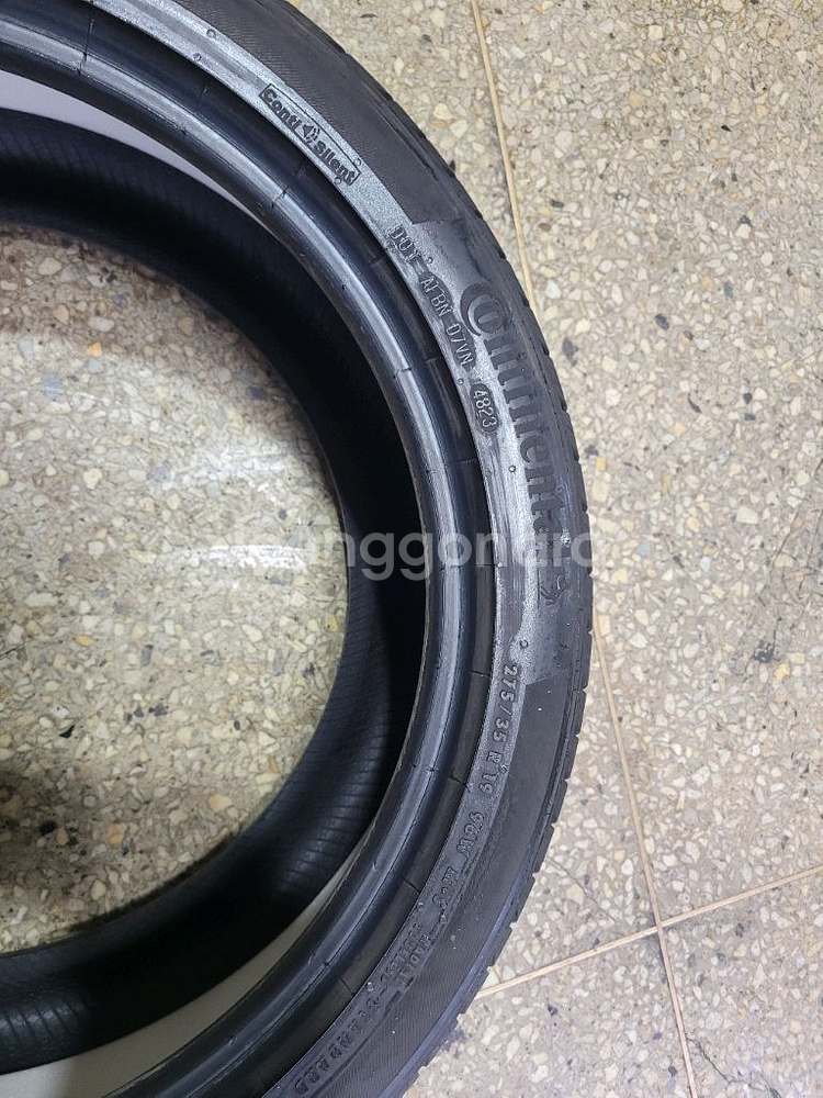 275 35 19 컨티넨탈 프로컨택트 rx g80 타이--2