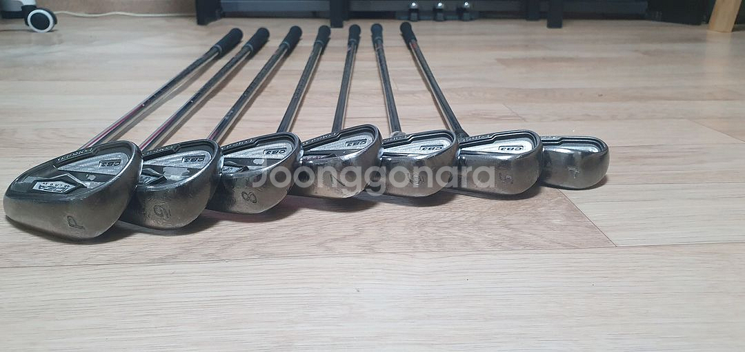 아담스골프 IDEA Black CB3 7아이언 세트--0