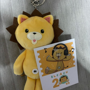 블리치전 콘 키링 인형 누이 블리치 20주년