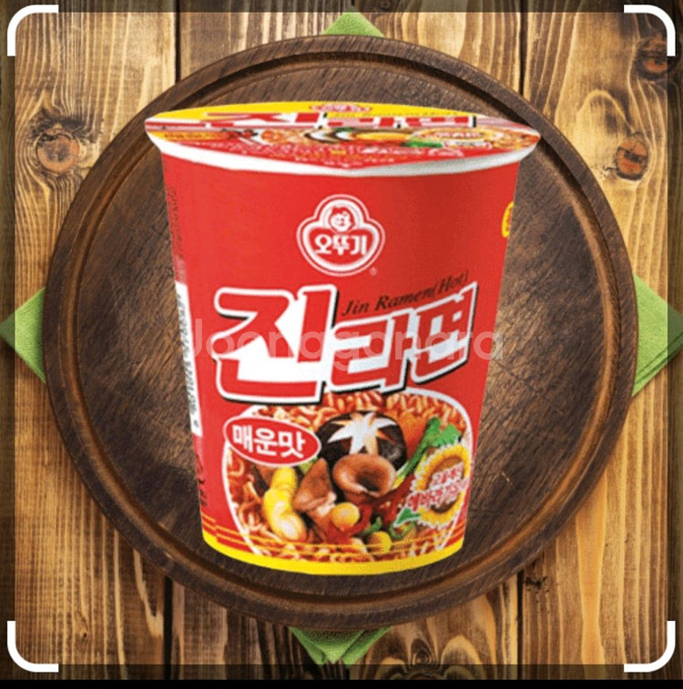 gs25. 오뚜기 진라면 매운맛 소컵(쿠폰)--0