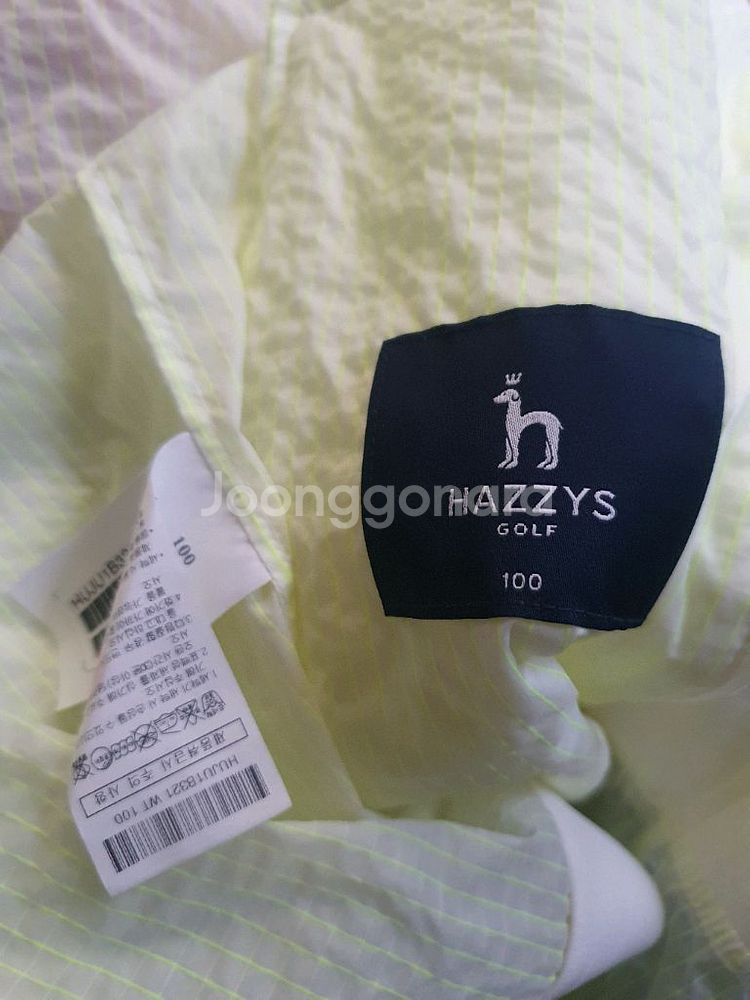 헤지스 골프 바람막이 점퍼--5