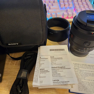 소니 50mm F1.4 GM 거의 새 제품 팔아용