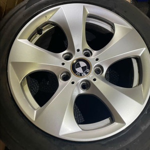포터 2용 bmw 정품16 휠타이어 팔아요