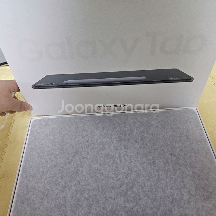 갤럭시탭 s10+ 256기가 와이파이 새상품--3