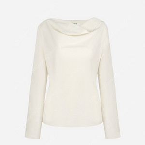 메비/ 메르시비앙 에일 블라우스 (아이보리, 0) 시착