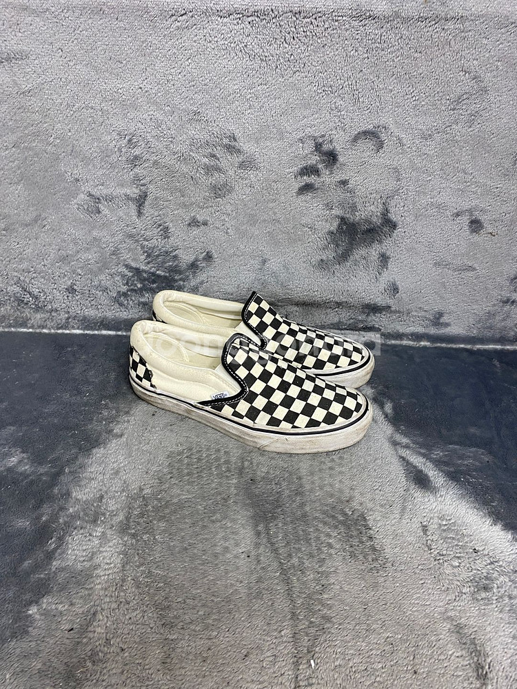 반스 체커보드 스니커즈 260--0