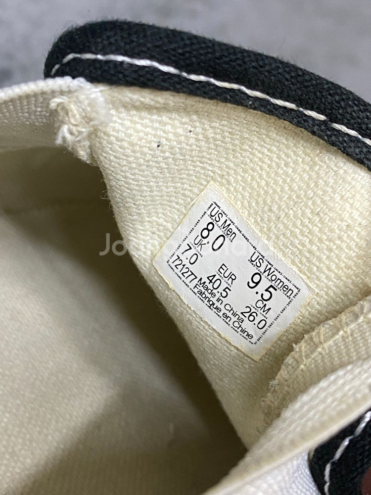 반스 체커보드 스니커즈 260--4