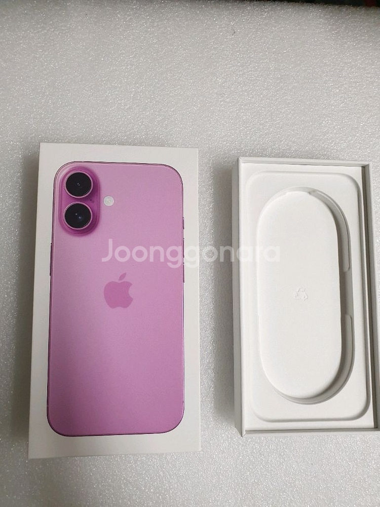 아이폰 16 핑크 512GB 박스 케이스--0