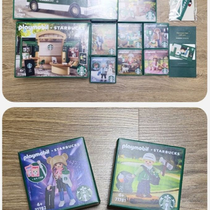 스타벅스 플레이모빌 피규어 파트너 지니 퍼니처 버디 매