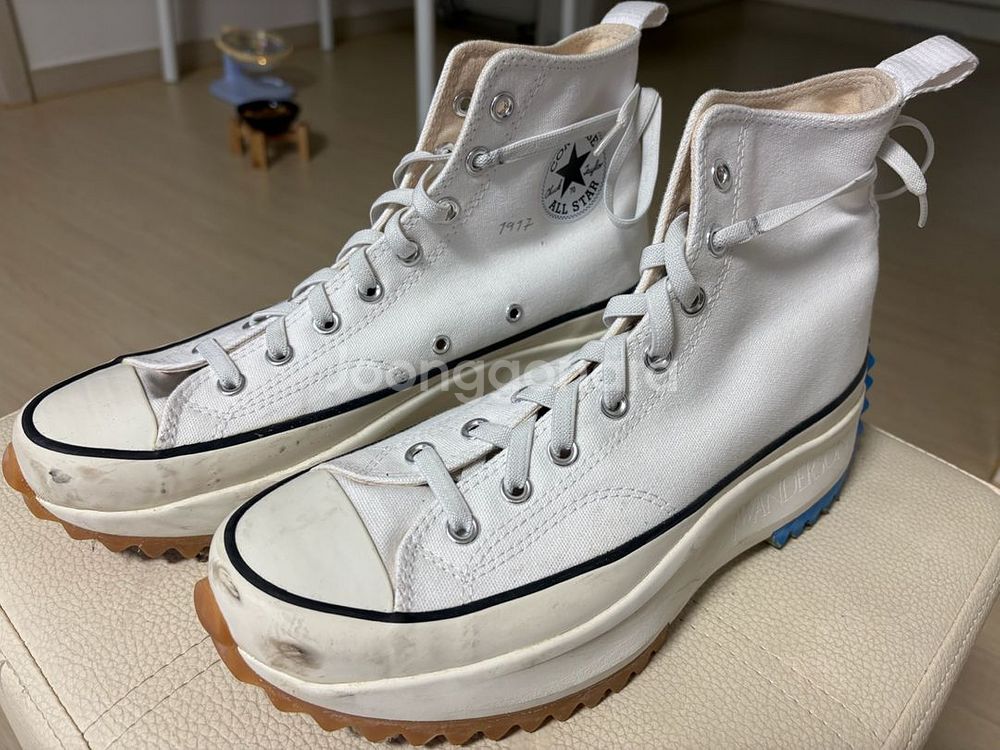 컨버스 런스타 하이크 하이 화이트 (275)--1