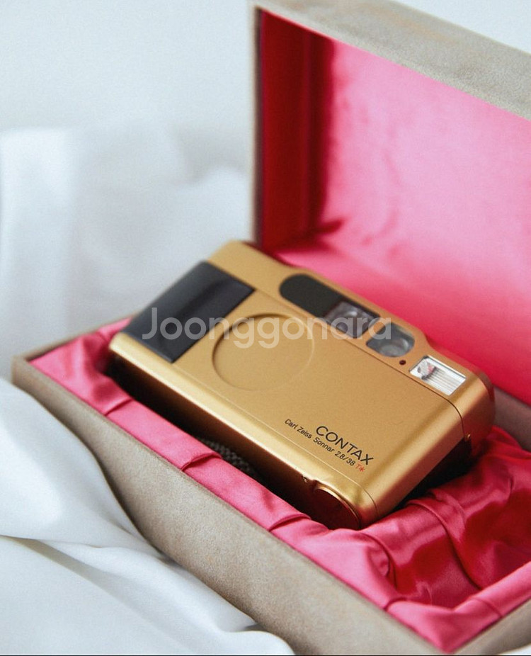 콘탁스 t2 gold 필름카메라--0