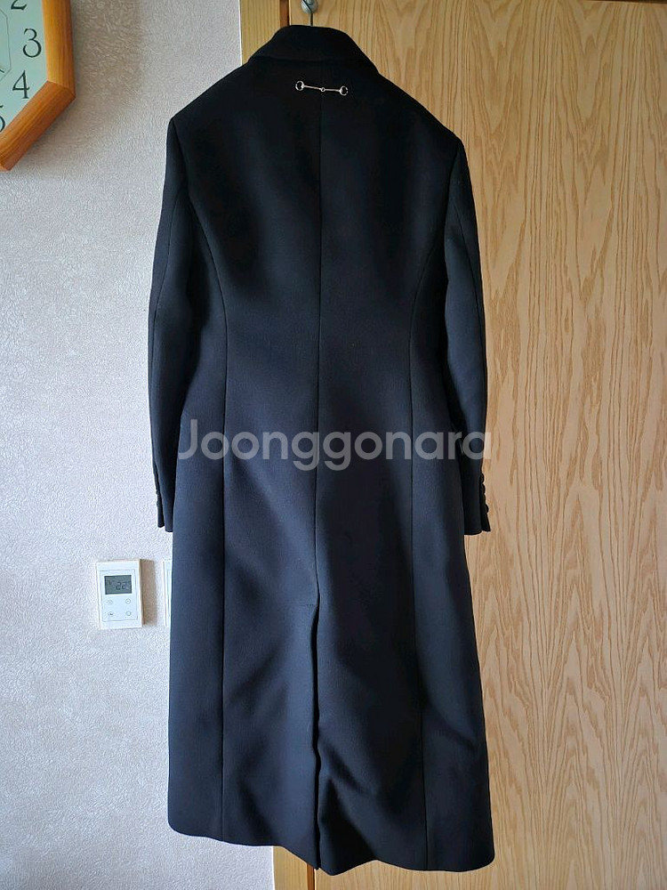 구찌 울 롱코트--1