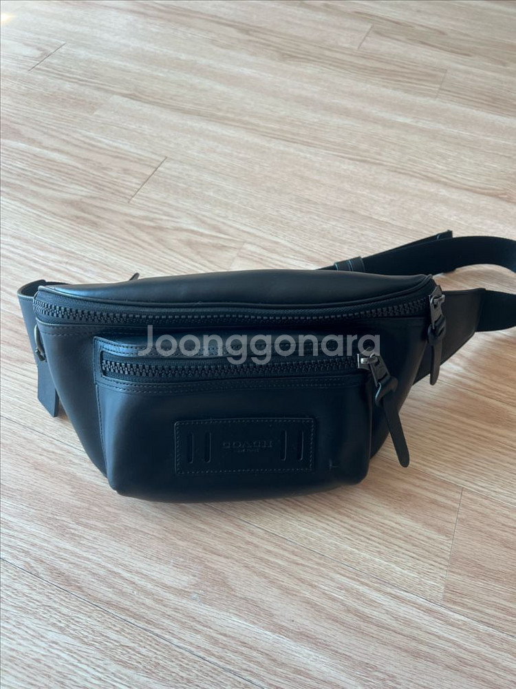 코치 레더 벨트백 슬링백 햅색--0