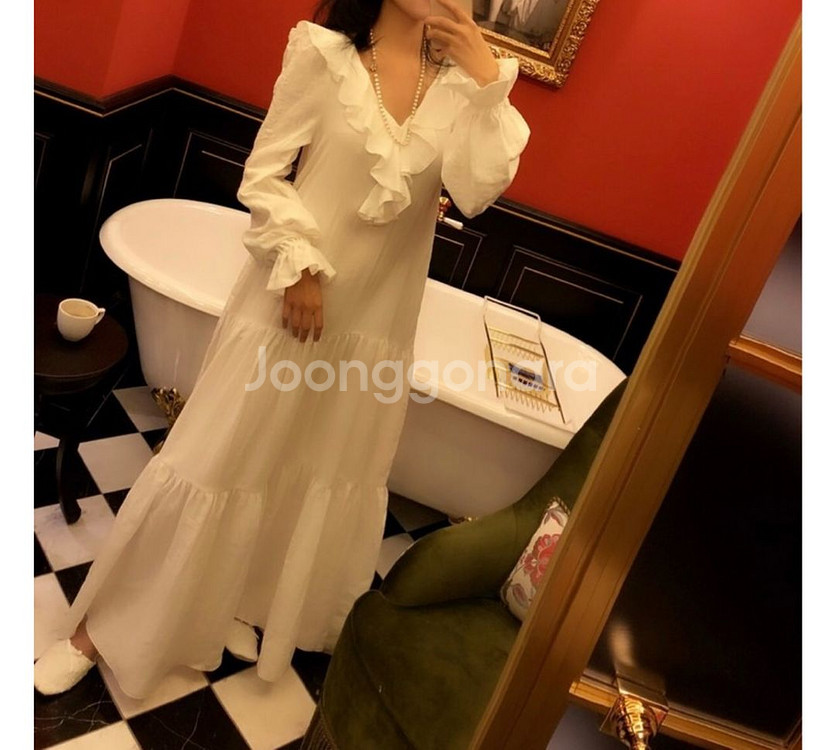 마담드쟌느 잠옷 홈웨어 새상품 두가지 / 이중지거즈원피--0