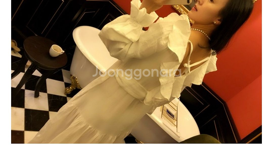 마담드쟌느 잠옷 홈웨어 새상품 두가지 / 이중지거즈원피--5