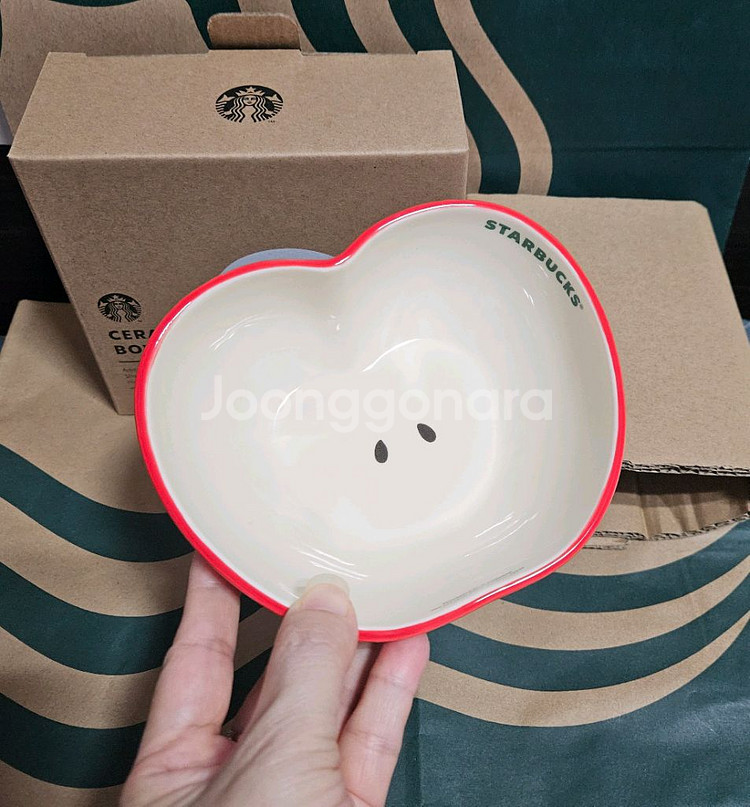 새상품S급]스타벅스 그로서리 마켓 애플 요거트 볼--1