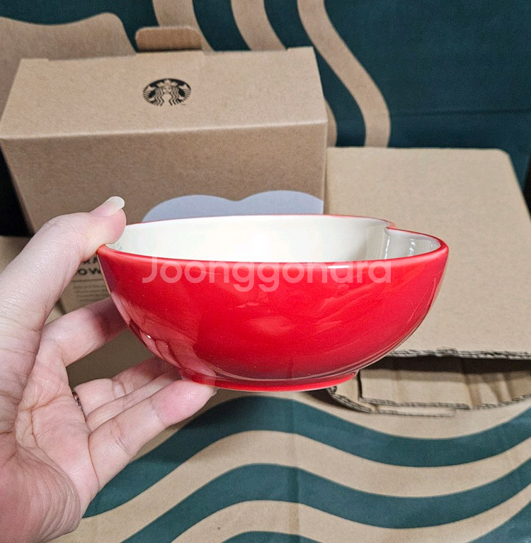 새상품S급]스타벅스 그로서리 마켓 애플 요거트 볼--3