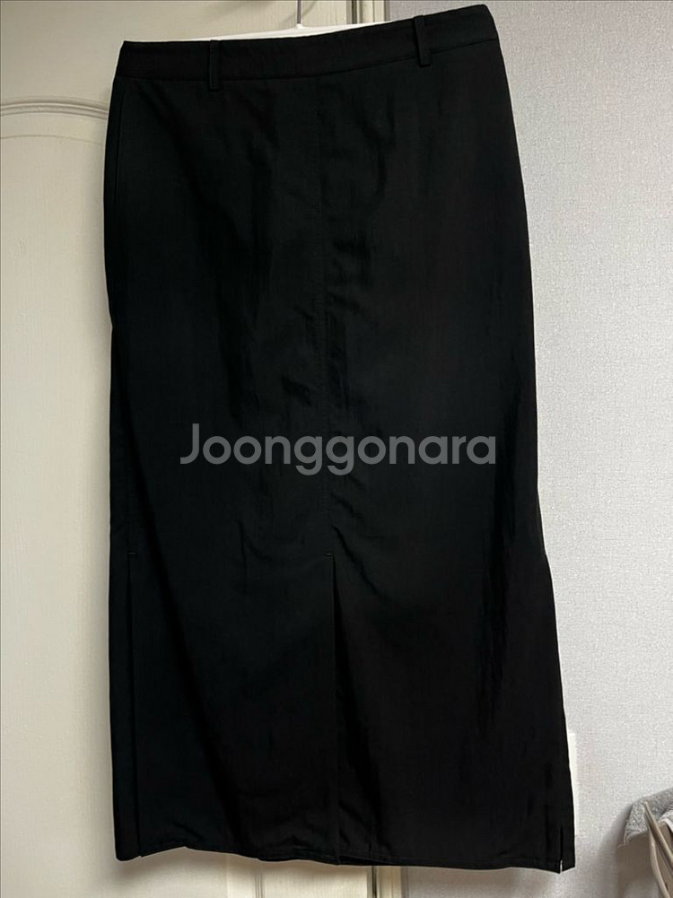 시에 아밀라 슬릿 스커트 (블랙 맥시 m)--2