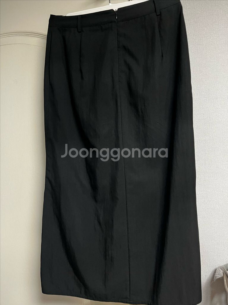 시에 아밀라 슬릿 스커트 (블랙 맥시 m)--3