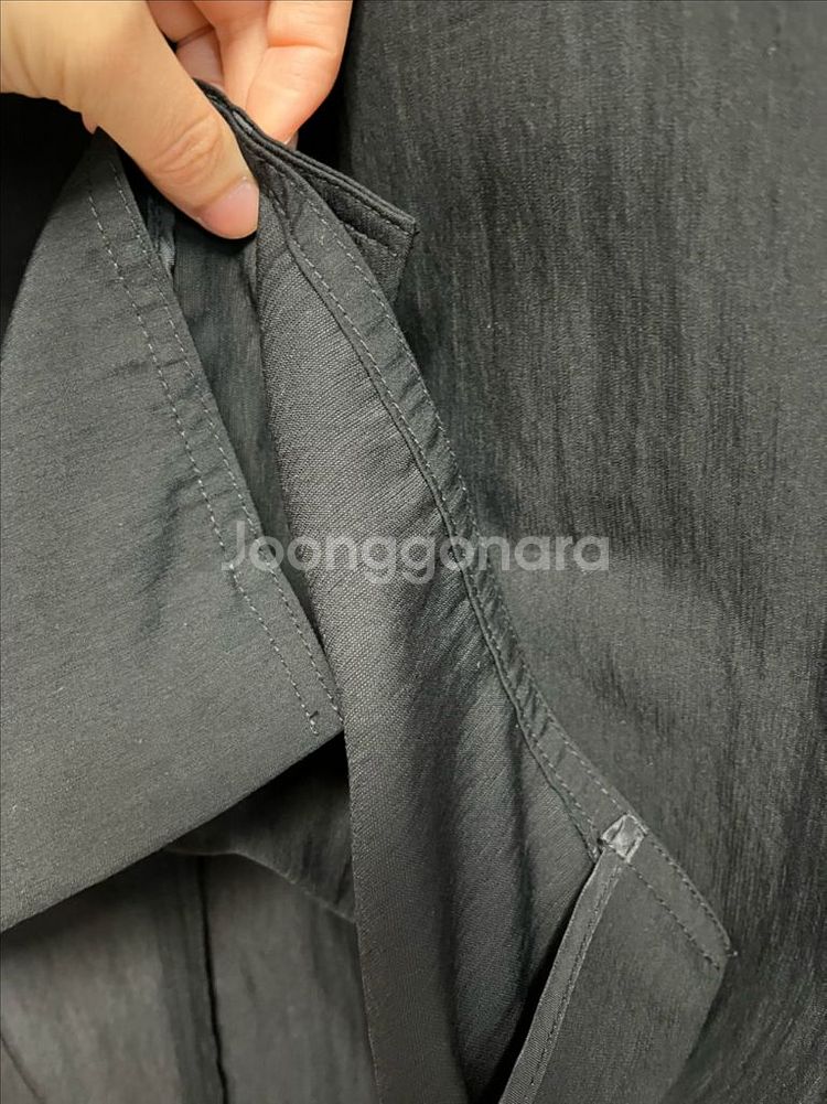 시에 아밀라 슬릿 스커트 (블랙 맥시 m)--4