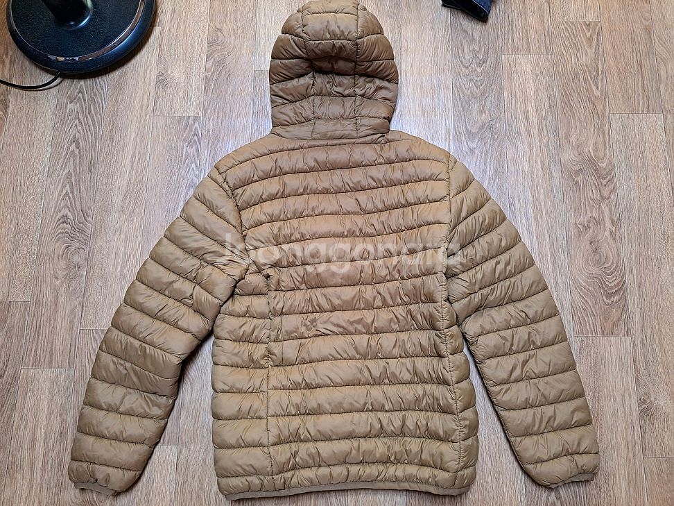h&m 경량패딩 브라운 레귤러핏 m사이즈--1