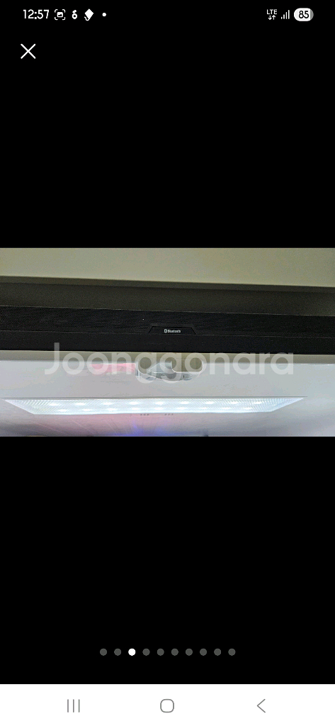 LG DIOS 얼음 정수기 냉장고 (블루투스 스피커 탑--2