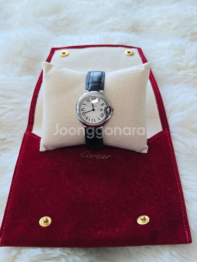 까르띠에 발롱블루 28mm--0