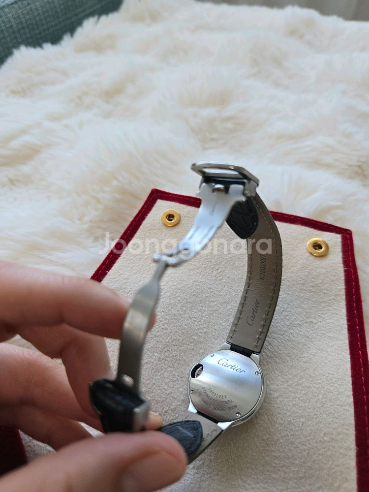 까르띠에 발롱블루 28mm--4