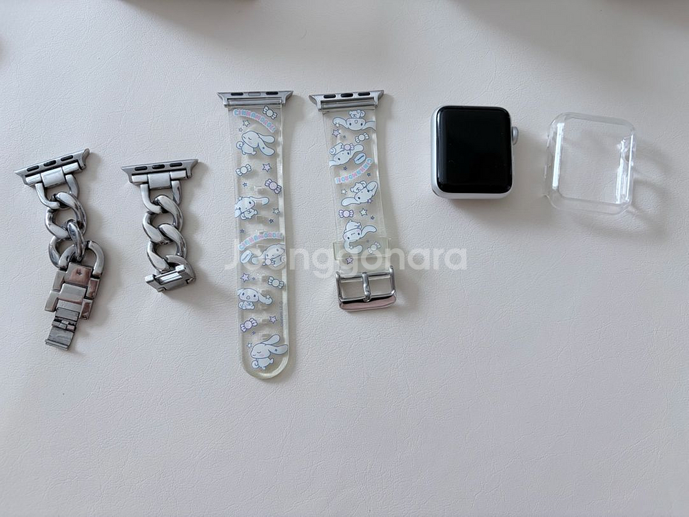 애플워치 시리즈3 38mm 실버--4