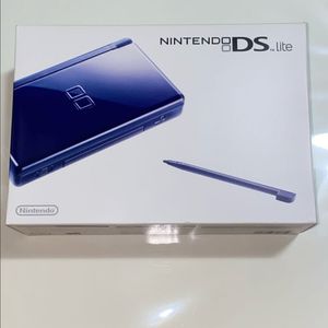 닌텐도 DS LITE 에나멜 네이비 국내 수입판 이미지