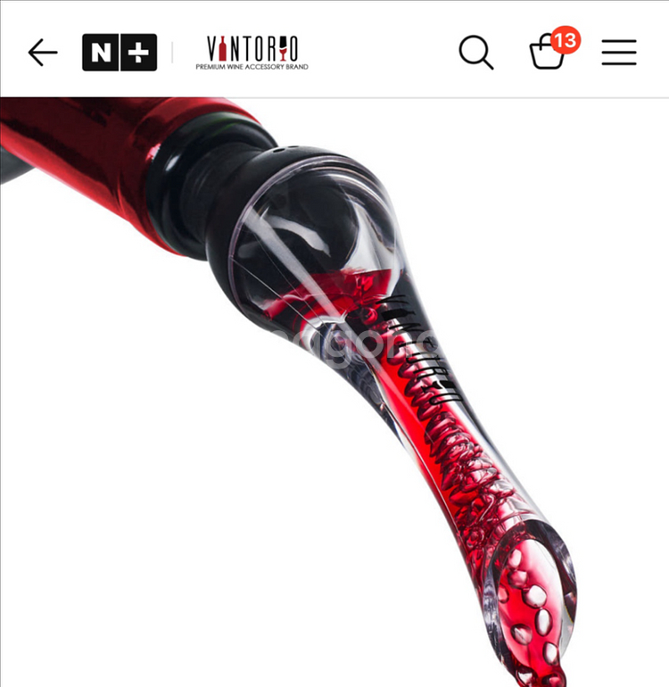 빈토리오 와인 에어레이터 새제품--0