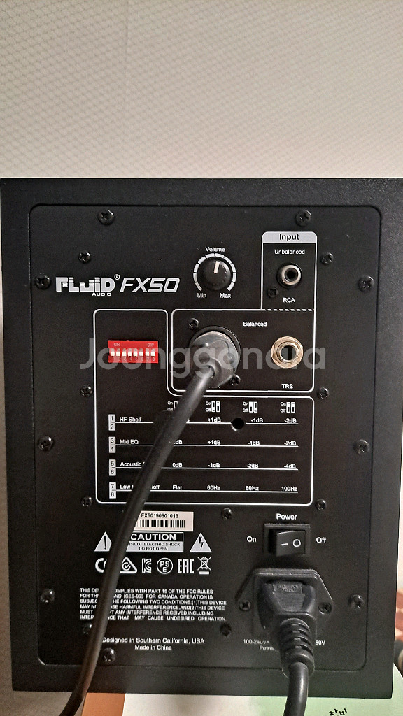 Fluid audio FX50 모니터스피커 1조--2