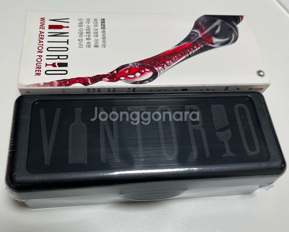 빈토리오 와인 에어레이터 새제품--1