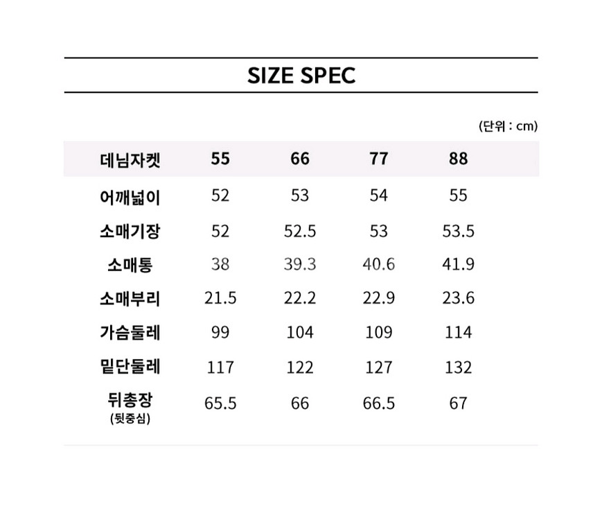 M12 데님 재킷(77) ㅡ새상품--8