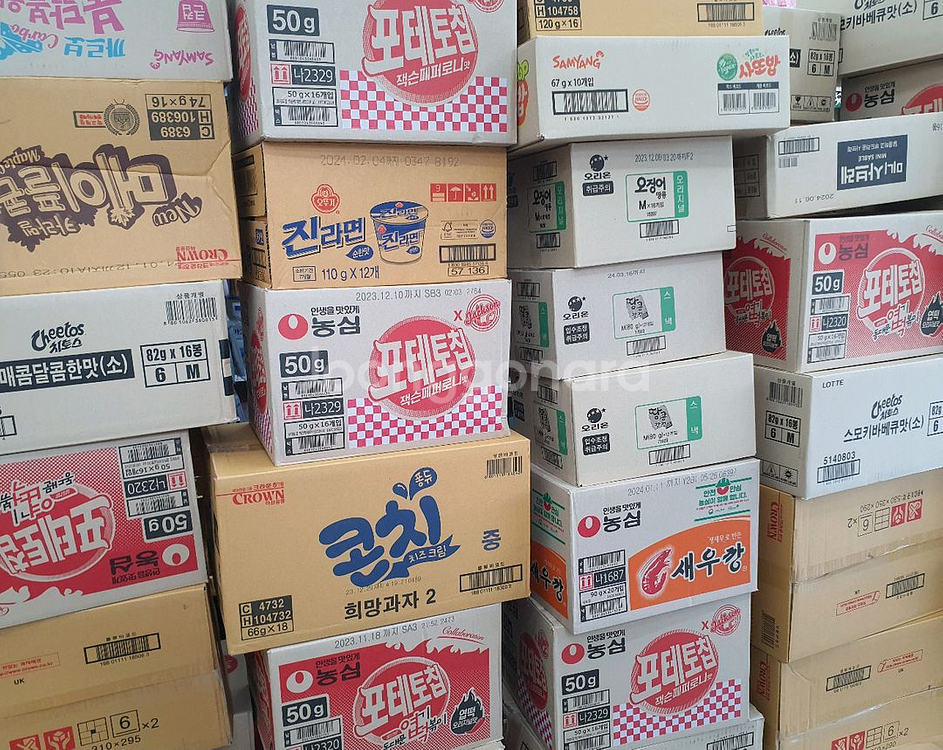 10월 컵라면(초특가) 및 과자 초콜렛 간식 최저가에--0