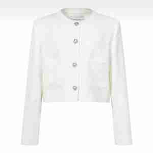 10MONTH 텐먼스 소쟌 트위드자켓 S