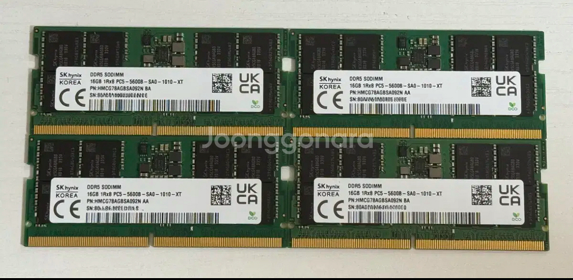 노트북용 SK하이닉스 DDR5 16GB 5600Mhz--0